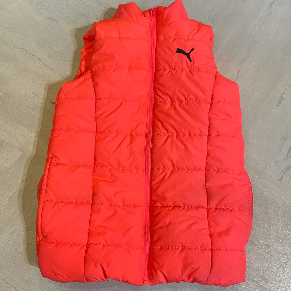 Youth Puma Puffer Vest